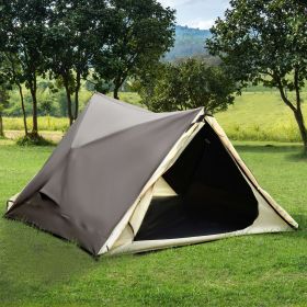 Camping Tent, Easy Setup for 2-3 People, Ventilation Windows, Travel Bag Included