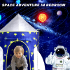 Kids Tent Rocket Spaceship, Kids Play Tent, Unicorn Tent for Boys & Girls, Kids Playhouse, Pop up Tents Foldable, Toddler Tent, Gift for Kids