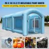 VEVOR Inflatable Paint Booth, 20x10x 8 ft Spray Paint Booth