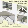 10' x 10' Pop Up Canopy Tent-Beige