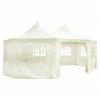 Octagonal Party Tent Cream 19.7'x14.4'x11.5'