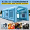 VEVOR Inflatable Paint Booth, 29.5x19.7x13 ft Spray Paint Booth, with 2 Powerful Blowers Inflatable Spray Booth with Air Filter System