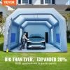 VEVOR Inflatable Paint Booth, 33x20x13ft Inflatable Spray Booth, High Powerful 950W+1100W Blowers Spray Booth Tent