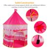 Kids Play Tent Foldable Pop Up Children Play Tent Portable Baby Play House Castle W/ Carry Bag Indoor Outdoor Use