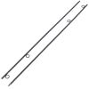 Rebar stake with loop 4pcs Grip Rebar 5/8x 55.5 Inch Steel Durable Heavy Duty Tent Canopy Ground Stakes with Angled Ends and 1 Inch Loops for Campsite