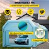VEVOR Portable Inflatable Paint Booth, 28x15x10ft Inflatable Spray Booth, Car Paint Tent with Air Filter System & 2 Blowers