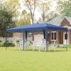 Outsunny 10' x 20' Pop Up Canopy Tent, Heavy Duty Tents for Parties, Outdoor Instant Gazebo Sun Shade Shelter with Carry Bag, for Catering, Events