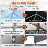 VEVOR Carport, 10x20 ft Heavy Duty Car Canopy Garage Boat Shelter Party Tent with 8 Reinforced Poles and 4 Weight Bags