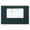 Party Tent Sidewall 2 pcs with Window PE Green