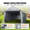 VEVOR Outdoor Portable Storage Shelter Shed