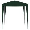 Professional Party Tent 6.6'x6.6' Green