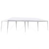 3*9m Non-Cloth PE Cloth Plastic Sprayed Iron Pipe Outdoor Party Tent White