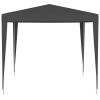 Professional Party Tent 8.2'x8.2' Anthracite 0.3 oz/ft²