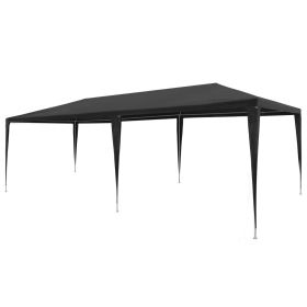 Party Tent PE Anthracite 9.8'x19.7'