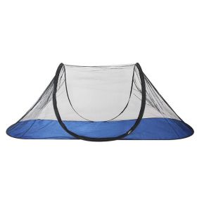 Portable Boat Type Outdoor Camping Mosquito Net Tent (Type: Tent, Color: Navy Blue Bottom)