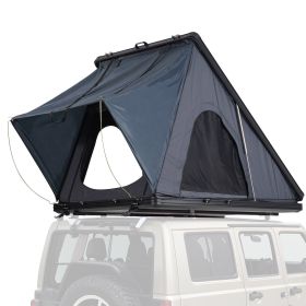 VEVOR Rooftop Tent Hard Shell, Naturnest Rooftop Tent Hardshell for 2-3 Person, Hard Shell Roof Top Tent with Telescopic Ladder Thick Mattress (Product Style: Triangle Type (Basic))