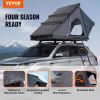 VEVOR Rooftop Tent Hard Shell, Naturnest Rooftop Tent Hardshell for 2-3 Person, Hard Shell Roof Top Tent with Telescopic Ladder Thick Mattress